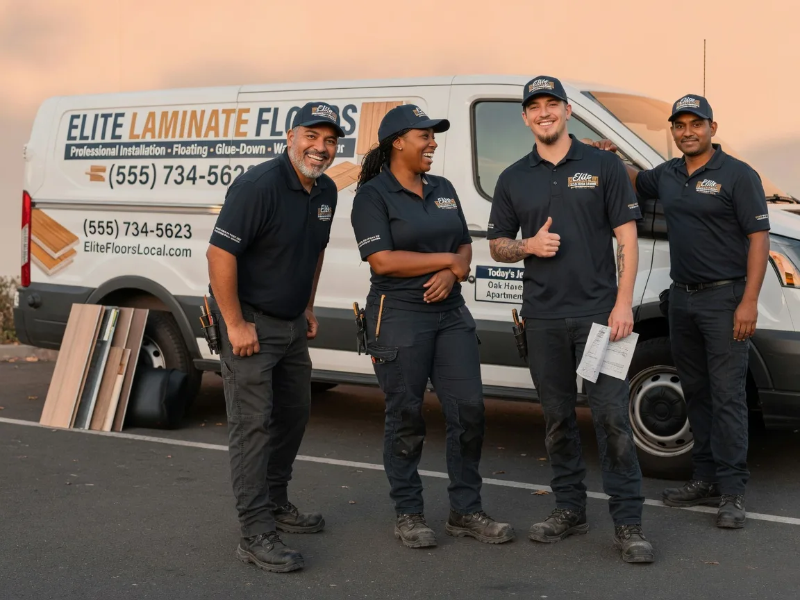 Laminate flooring installation company in Byars, OK
